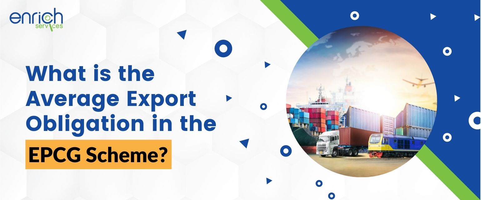 What is the Average Export Obligation in EPCG Scheme