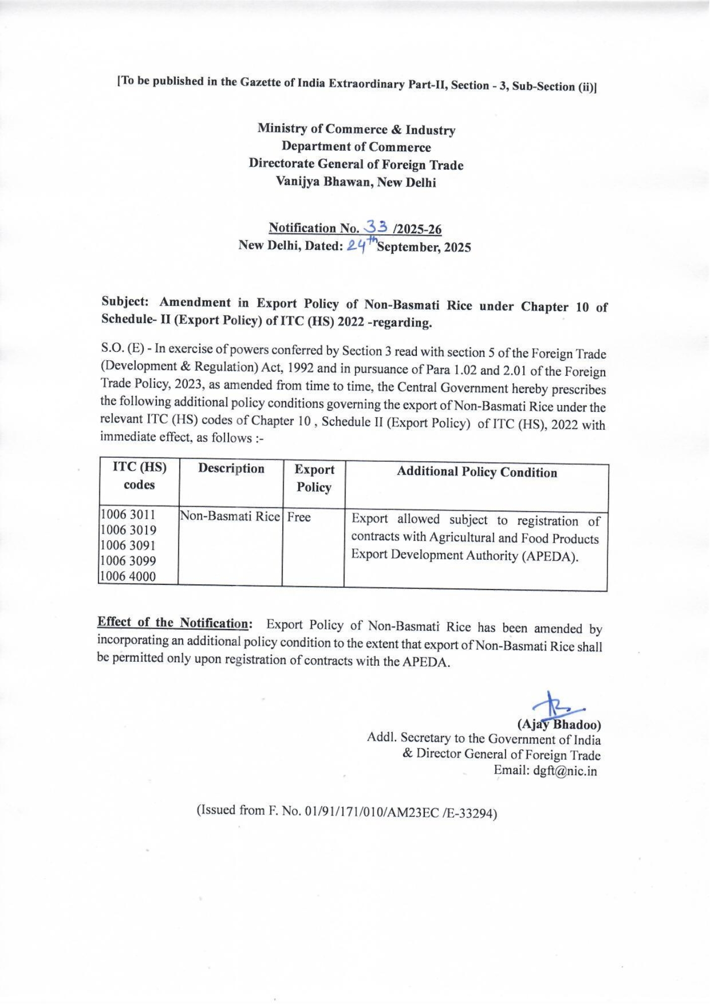 Enrich Services Notification 29 Sept 2025